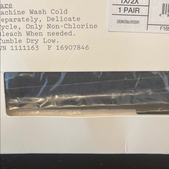 a new day Black Diamond Pattern Hosiery - Picture 3 of 4